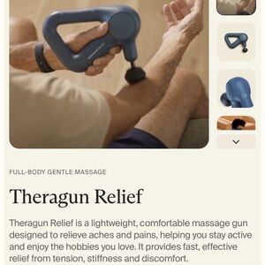 Therabody Theragun Relief Massage Gun - Black